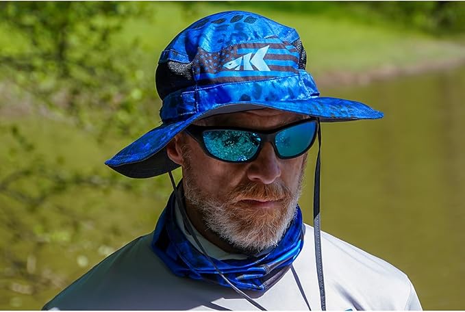 KastKing Sol Armis UPF 50 Boonie Hat - Sun Protection Hat, Fishing Hat, Beach & Hiking Hat, Paddling