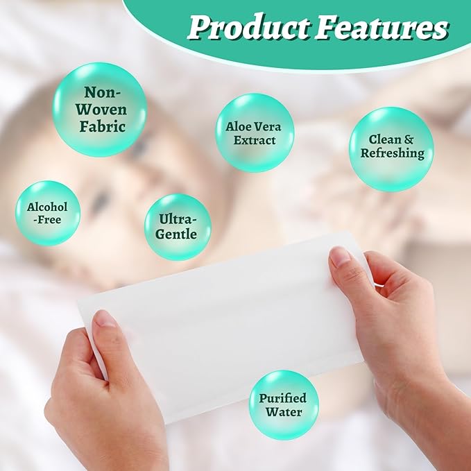 200 Pack Wet Wipes Individually Wrapped,Travel Size Wipes Bulk,Aloe Vera Hand Wipes for Women Quick Hand Cleaning,Individual Wet Wipes Bulk for Travel Wedding Restaurant Barbecue Homeless