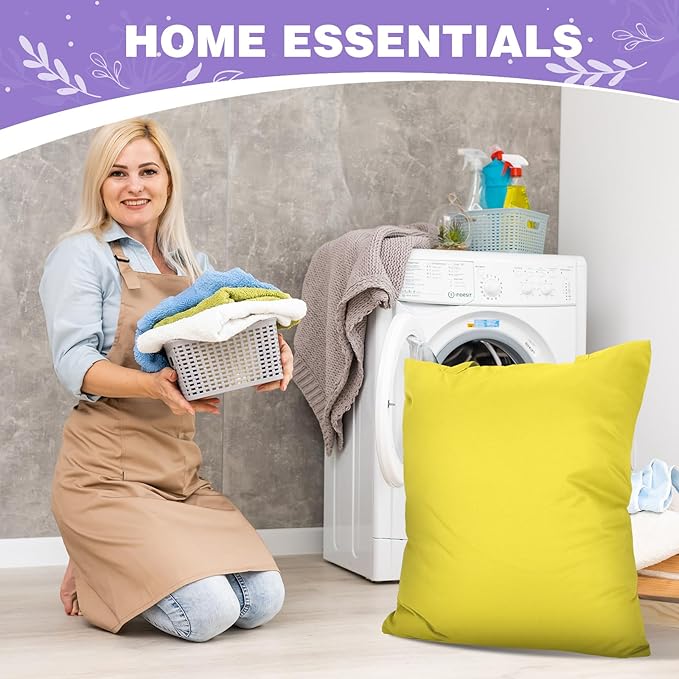 SATINIOR 5 Pcs Large Travel Laundry Bags with Handle Waterproof Washable Dirty Clothes Bags