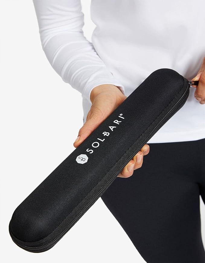Solbari Compact Sun Protective Umbrella UPF 50+ UV Protection, Ultra-Light & Travel-Friendly, Reflective Sun Protection for Beach, Picnics, & Outdoor Festivals