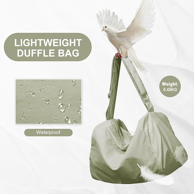 Small Gym Bag with Shoe Compartment, Workout Sport Duffle Bag for Women Travel, Waterproof Shoulder Overnight Bags Lightweight Carry on Tote Bags for Swim, Yoga, Dance