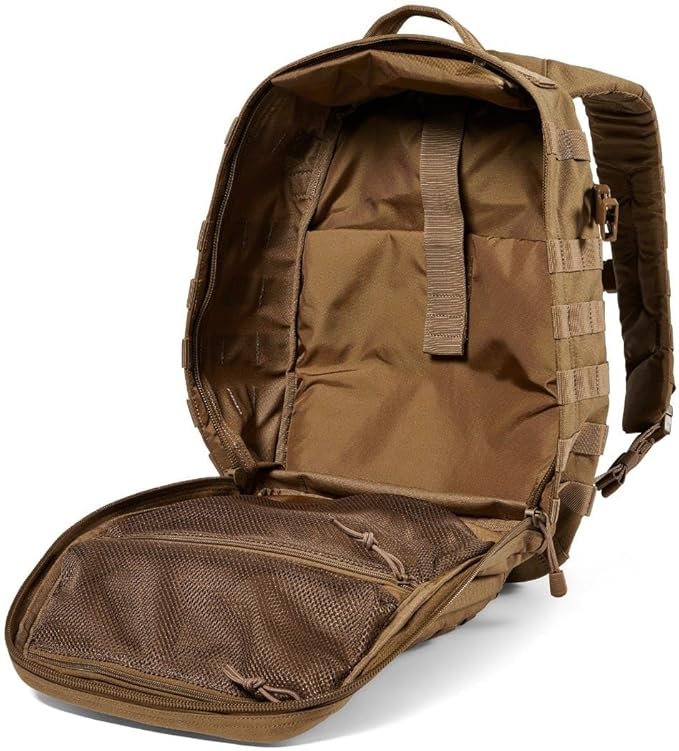 5.11 Tactical Backpack, RUSH 12 2.0 Military Survival Molle Backpack with Laptop Compartment, 24L, Style 56561ABR/56562ABR