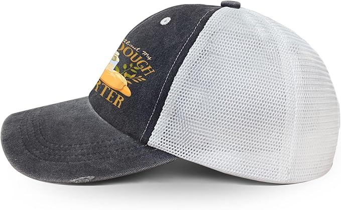 Ask Me About My Sourdough Starter Bread Baking Baker Bakery Hats Beach Cap for