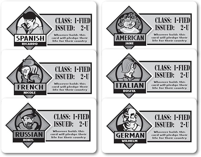 Spy Alley - Mensa Award-Winning Strategy Game - Social Deduction & Bluffing Board Game - Family Game Night Fun - Ages 8+ for 2-6 Players