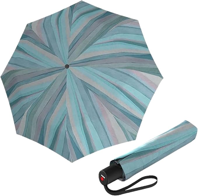 Knirps A.200 Medium Duomatic Windproof Umbrella for Adults – Automatic Open Close 38.5" Canopy, Travel Case Included