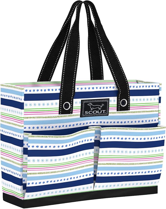 SCOUT Uptown Pocket Tote - Medium Multi-Use Tote Bag for Women, Nurses, Teachers, and Moms, 5 Pockets, Breakaway Zipper