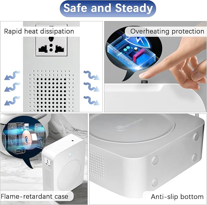 MYOYAY 2000W Step Up Voltage 110v to 220v Converter, Heavy Duty Power Transformer with Circuit Breaker Protection, Voltage Converter for Asia Europe Appliances Used in US