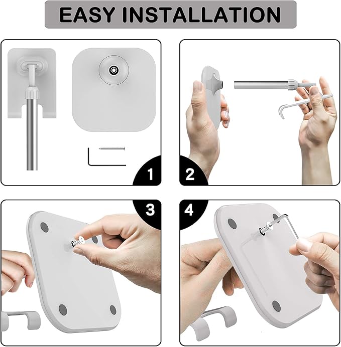 Doboli Cell Phone Stand, Phone Stand for Desk, Phone Holder Stand Compatible with iPhone and All Mobile Phones Tablet, Gifts for Adults Women Men Mom Wife, White