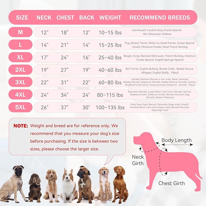 4XL Dog Sweaters for Large Dogs,Dog Hoodie,Cozy Fleece Interior Sweatshirt with Hood & Pocket,Leash Hole,Pet Clothes Sweater Hoodie for Large Dogs,Pink&4XL