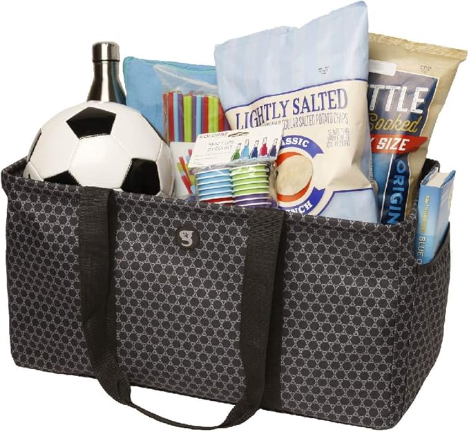 geckobrands Large Utility Tote - Durable Multipurpose Bag for Beach, Travel, Shopping & Outdoor Activities