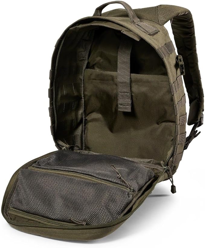 5.11 Tactical Backpack, RUSH 12 2.0 Military Survival Molle Backpack with Laptop Compartment, 24L, Style 56561ABR/56562ABR
