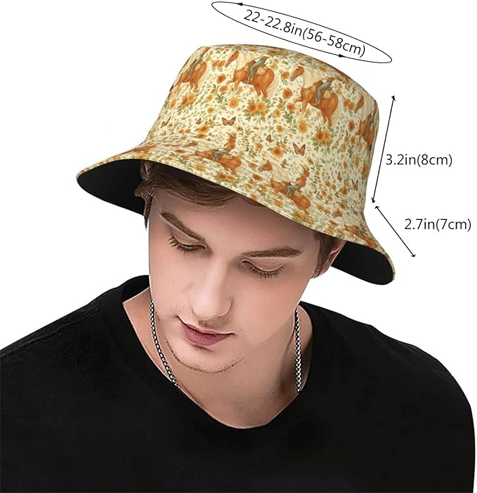 Yummy Hamburger Fisherman Hat Summer Foldable UV Protection Sun Hat