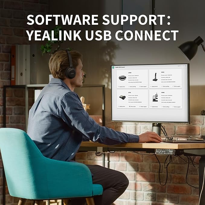 Yealink UH37 Professional USB Headset with Microphone for PC Laptop Noise Cancelling & Volume Control VoIP Skype MS Teams Online Conference(USB-A)