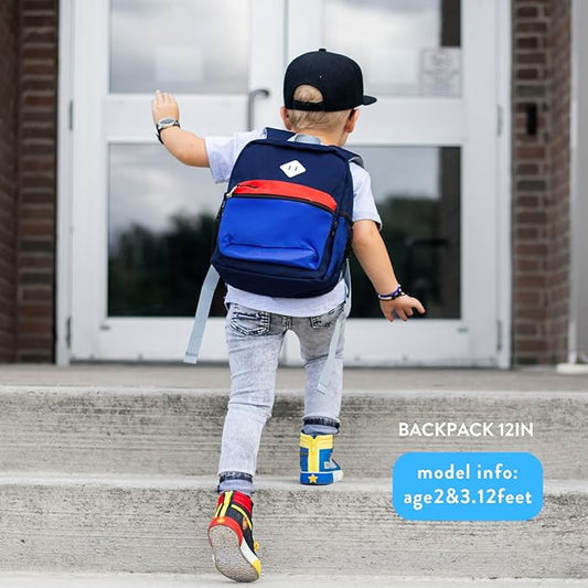 STEAMEDBUN Toddler Preschool Backpack for Boys 2-4,Mini