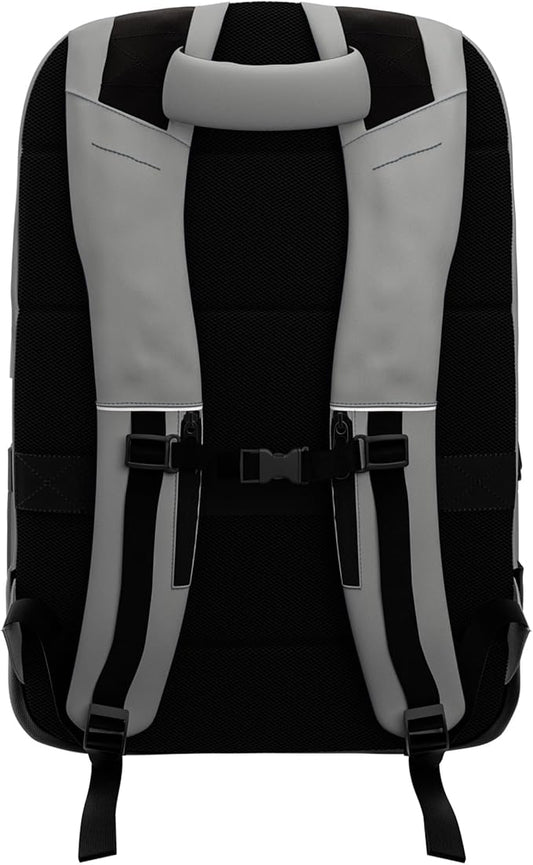 Zion Cases Slab Case Backpack with Slab Case 2GO Graded Card Case; Fits PSA, BGS, HGA, SGC, and CSG Graded Card Slabs; Ideal Travel Storage Solution; (Gray)
