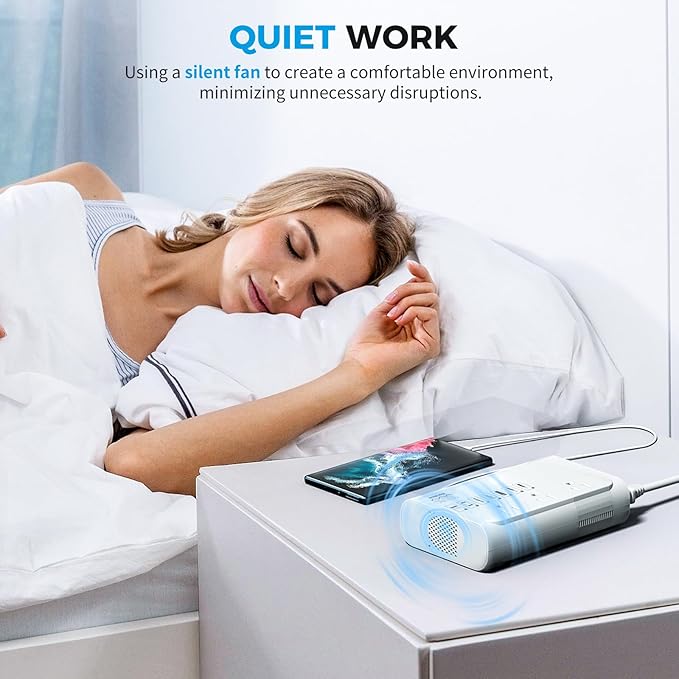 [Game-Changer] DOACE 500W Max 220V to 110V Converter, 50Hz to 60Hz Voltage Converter for European Travel, 100% Pure Sine Wave Voltage Converter US to Europe for CPAP Hair Straightener Laptop Phone