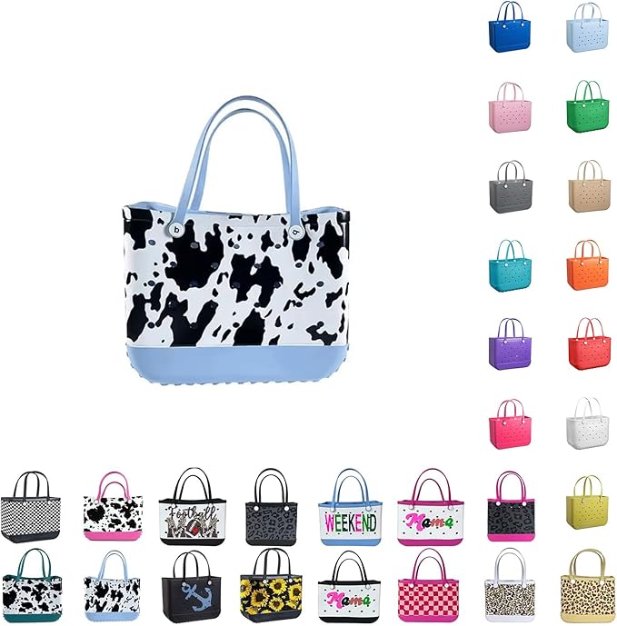 EVA Waterproof Washable Tote Bag for Beach, Pool, Boat, Sports