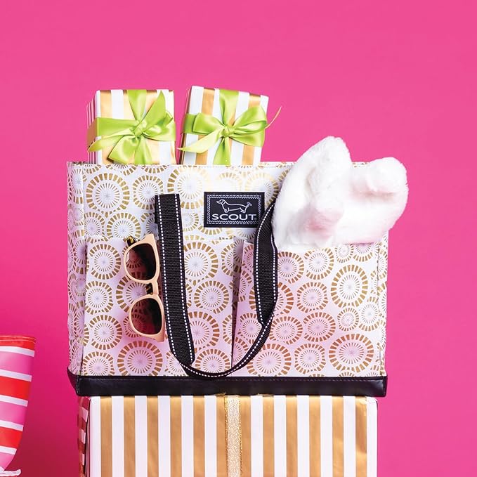 SCOUT Uptown Pocket Tote - Medium Multi-Use Tote Bag for Women, Nurses, Teachers, and Moms, 5 Pockets, Breakaway Zipper
