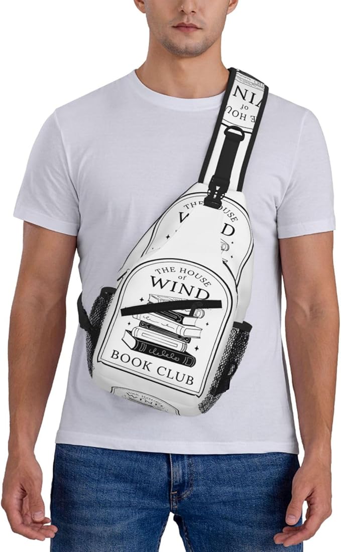 Velaris The City Of Starlight - The Night Court Fantasy Aesthetic Crossbody Bag Trendy Sling Bag Bakpack Casual Chest Bags Daypack For Hiking Walking Travel Running(3)