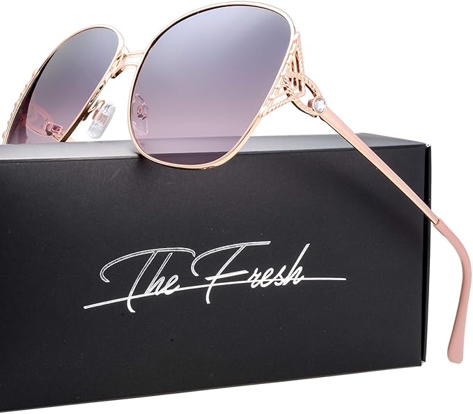 The Fresh Classic Crystal Elegant Women Beauty Design Sunglasses Gift Box