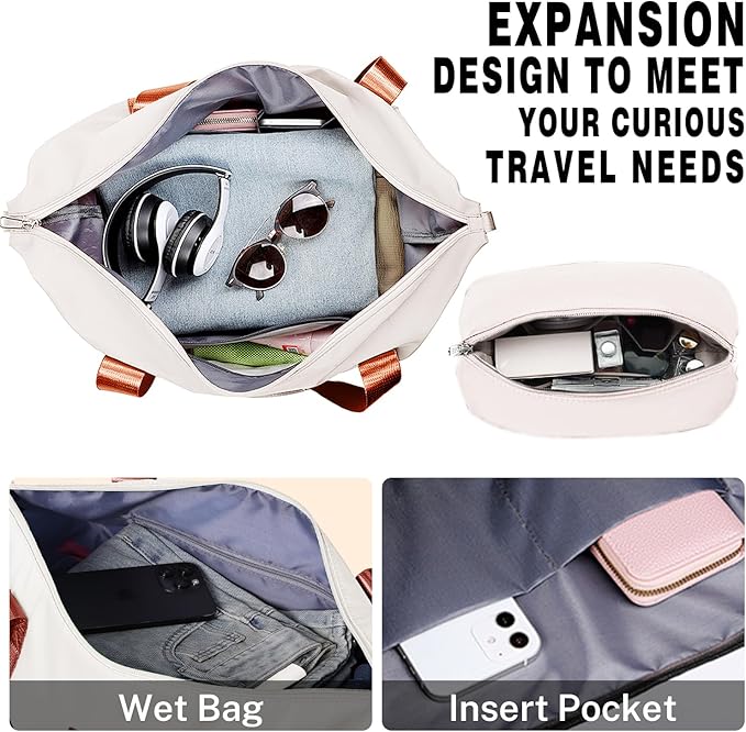 Krute Carry On Luggage 3 Pieces Suitcase Set with Toiletry Bag Hard Shell PC+ABS Airline Approved Suitcases with Spinner Wheels TSA Approved 20 Inch Luggage