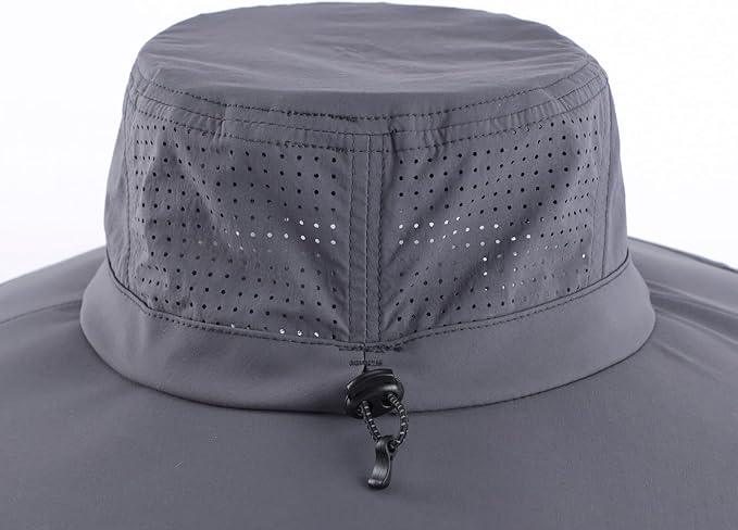 Home Prefer UPF 50+ Sun Hats for Men Women Foldable Wide Brim Fishing Hat Quick Dry Summer Outdoor Garden Safari Bucket Hat