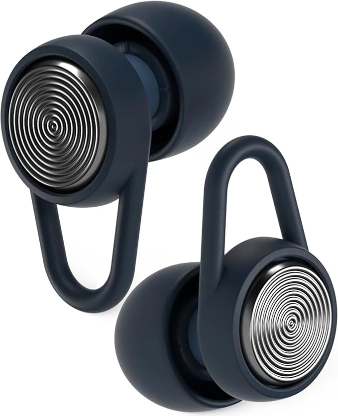 Hears Plus High-Fidelity Ear Plugs – Enhanced Noise Reduction for Loud Events, Focus, Travel & Noise Sensitivity – Certified 25dB SNR Hearing Protection – Reusable, Hypoallergenic Tips + Carry Case