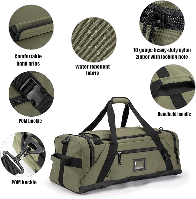 Large Duffle Bag,Gym Bags For Men Weekend Bag For Women Travel Backpack Carry On Sports Duffel Bag