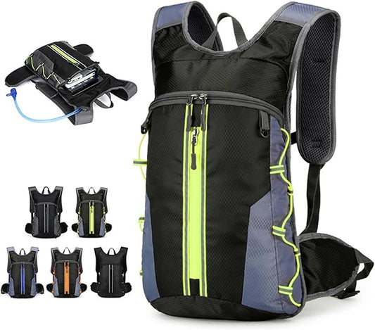 Hydrations Backpack Bladder Storage Daypack Running Light Weight Pack for Cycling Hiking Water Bladder