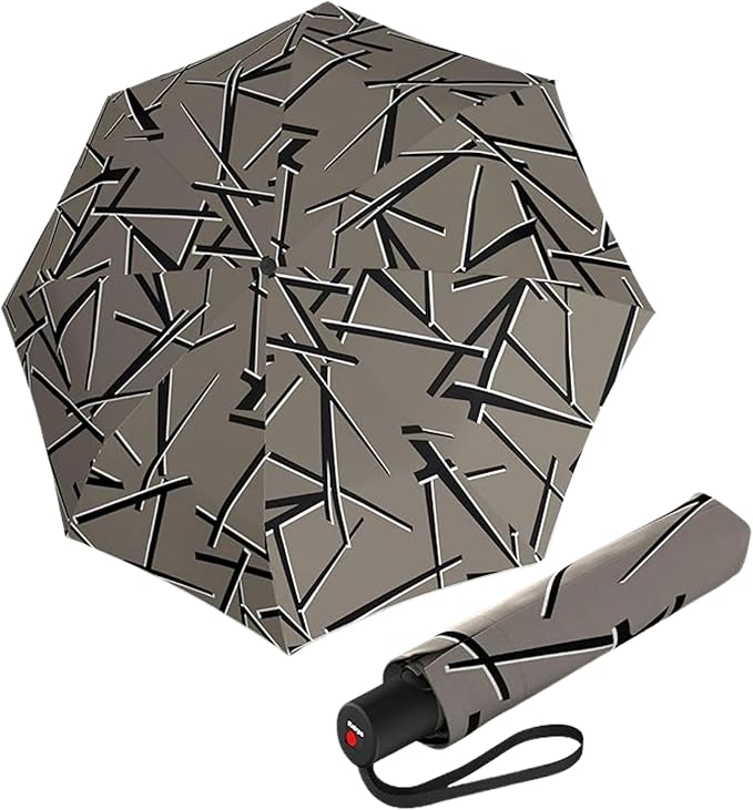 Knirps A.200 Medium Duomatic Windproof Umbrella for Adults – Automatic Open Close 38.5" Canopy, Travel Case Included