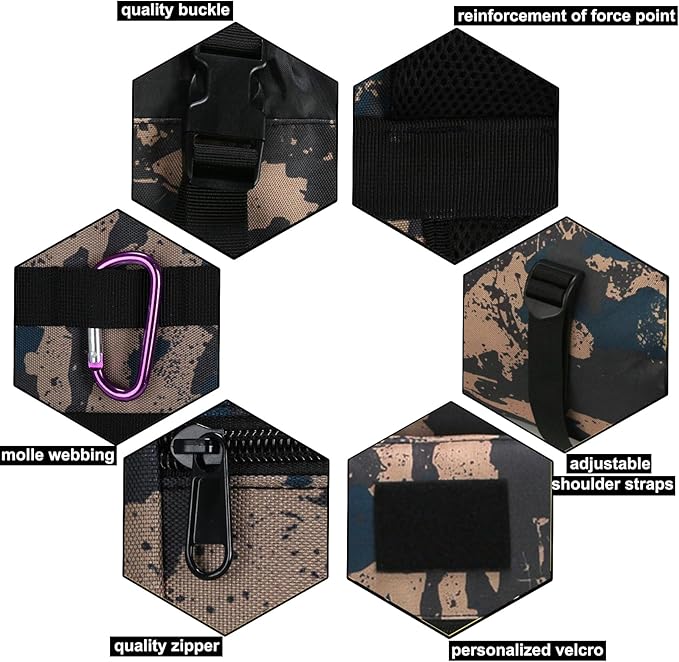 Hiking Backpack for Men 70L/100L Camping Backpack Military Rucksack Molle 3 Days Assault Pack for Climbing