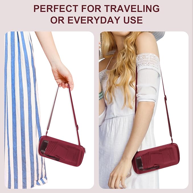 LEAGERA Compact Travel Umbrella with Case - Mini Umbrella for Purse, Small Lightweight &Tiny Design Perfect for Parasol Outdoor Sun&Rain Umbrellas