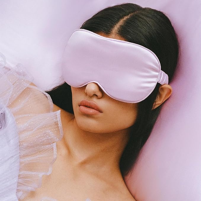 slip Pure Silk Contour Sleep Mask: Protect Your Delicate Lashes with Our Innovative, Lash-Friendly Design. Slipsilk Comfort, 1 Contour Mask, Wildflower