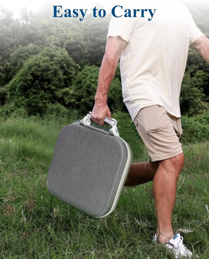 Carry Case for Starlink Mini – Outdoor Travel Case for Standard Starlink Mini Accessories, Large Capacity, Semi-Rigid EVA Protection