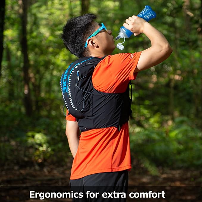 Azarxis Hydration Vest 2.5L Trail Pack Running Marathon Race Backpack Daypack for Outdoors Hiking Biking