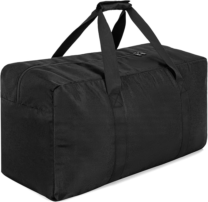 Large Travel Duffle Bag, 102L Gear Bag for Men and Women, Storage Bag Ideal for Overnight Camping and Weekend Getaways