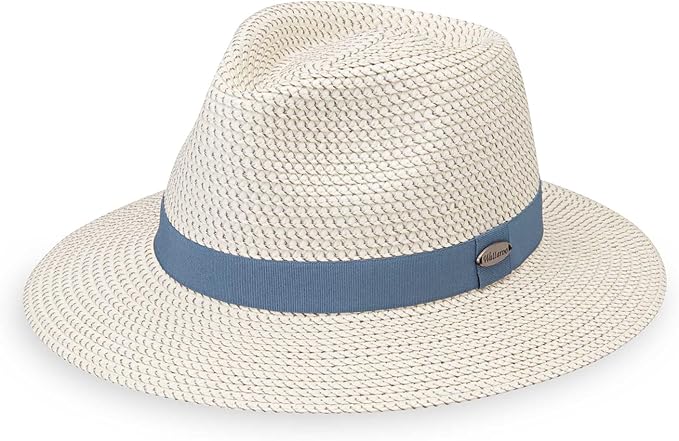 Wallaroo Hat Company Women’s Petite Charlie Fedora – UPF 50+, Packable Design, Adjustable Sizing for Smaller Crown Sizes