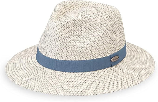 Wallaroo Hat Company Women’s Petite Charlie Fedora – UPF 50+, Packable Design, Adjustable Sizing for Smaller Crown Sizes