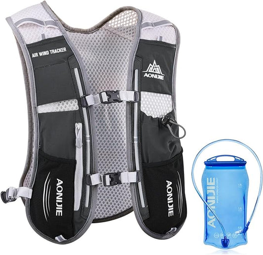 TRIWONDER Hydration Running Vest Backpack, Lightweight Water Pack for Men Women Hydration Backpack for Trail Race, Hiking, Cycling, Climbing, Camping, Jogging, Marathon