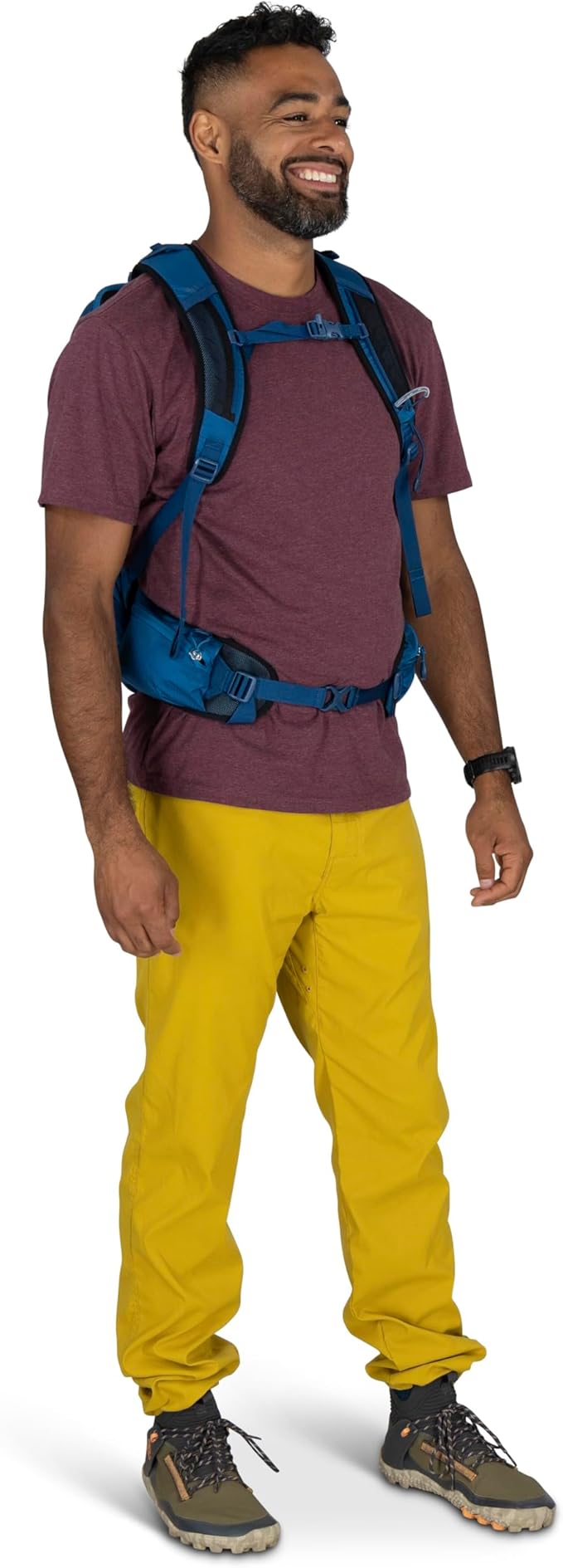 Osprey Talon 11L Men's Lightweight Hiking Backpack - Small Daypack for Travel & Camping, Green Canopy