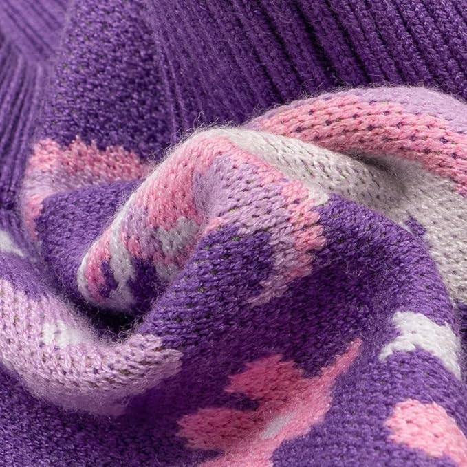 Fitwarm Adorable Unicorn Dog Sweater, Thermal Dog Winter Clothes for Small Dogs Girl, Pet Outfit, Purple, Pink, White, XS