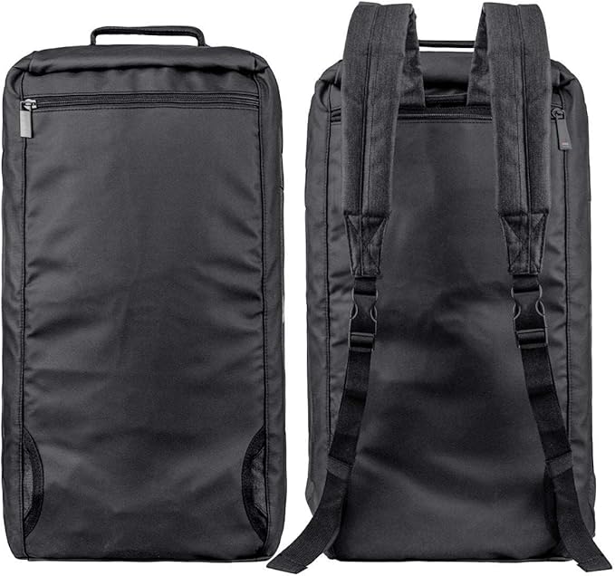 Gym Duffle Bag Backpack Waterproof Sports Duffel Bags Travel Weekender Bag for Men Women Overnight Bag with Shoes Compartment Black