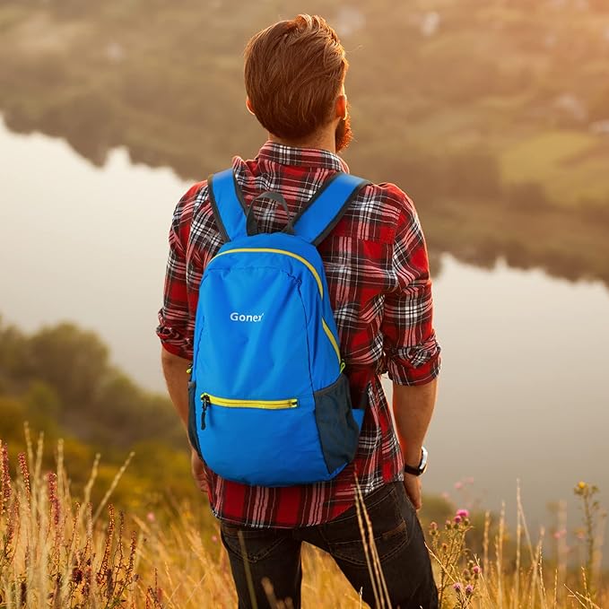 Gonex Ultra Lightweight Packable Backpack 20L Daypack Handy Foldable Camping Outdoor Travel Cycling Backpacking