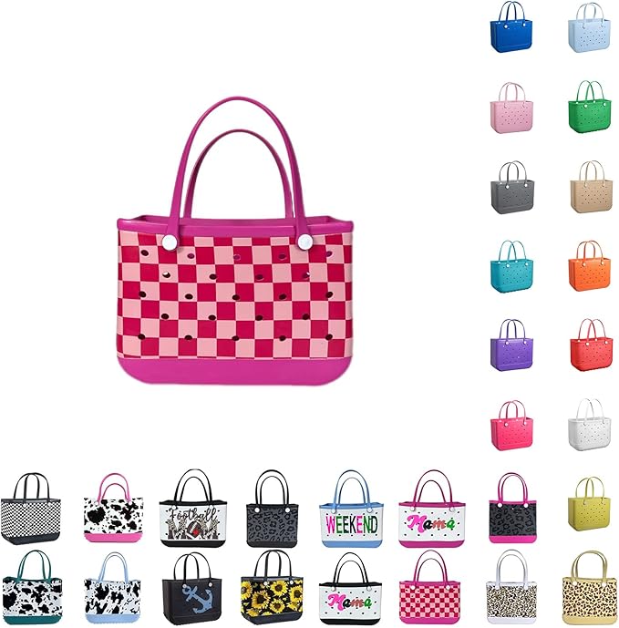 EVA Waterproof Washable Tote Bag for Beach, Pool, Boat, Sports