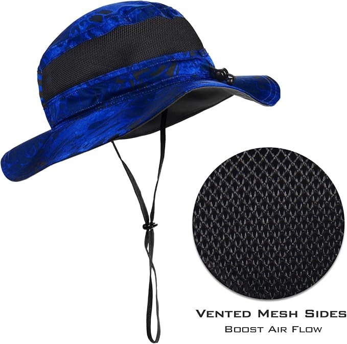 KastKing Sol Armis UPF 50 Boonie Hat - Sun Protection Hat, Fishing Hat, Beach & Hiking Hat, Paddling