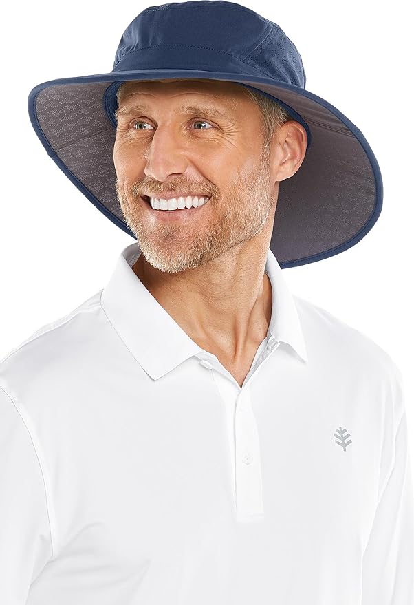 Performance Golf Hat with Wide Brim - UPF 50+ Sun Protection - Fore Golf
