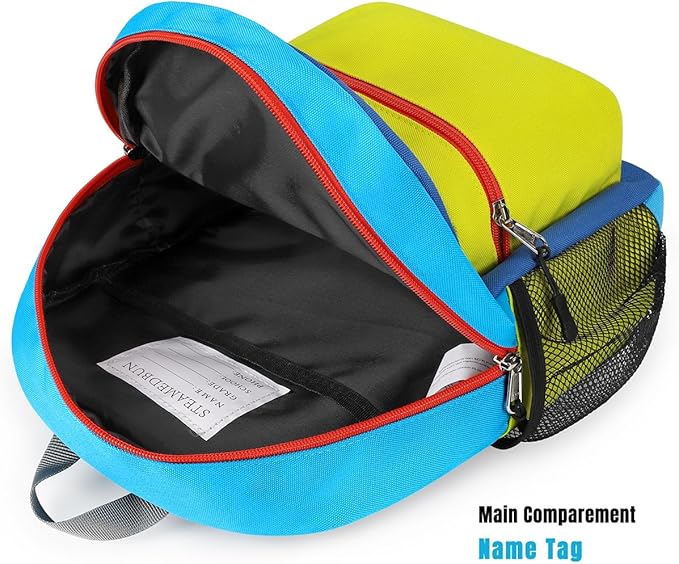 STEAMEDBUN Toddler Backpack for Boys 2-4,Kindergarten Backpack for Boys,Preschool Backpack,Mini