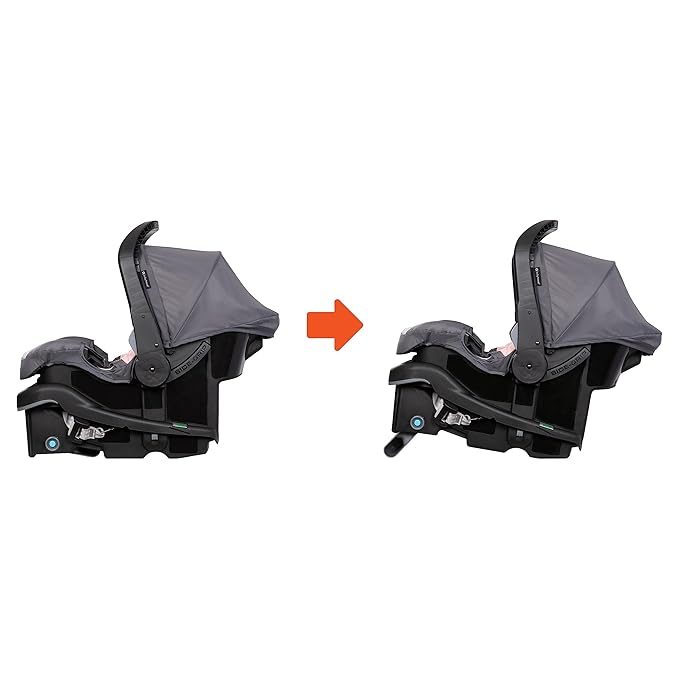 Baby Trend Passport® Switch 6-in-1 Modular Stroller Travel System with EZ-Lift™ Plus Infant Car Seat, Dash Pink
