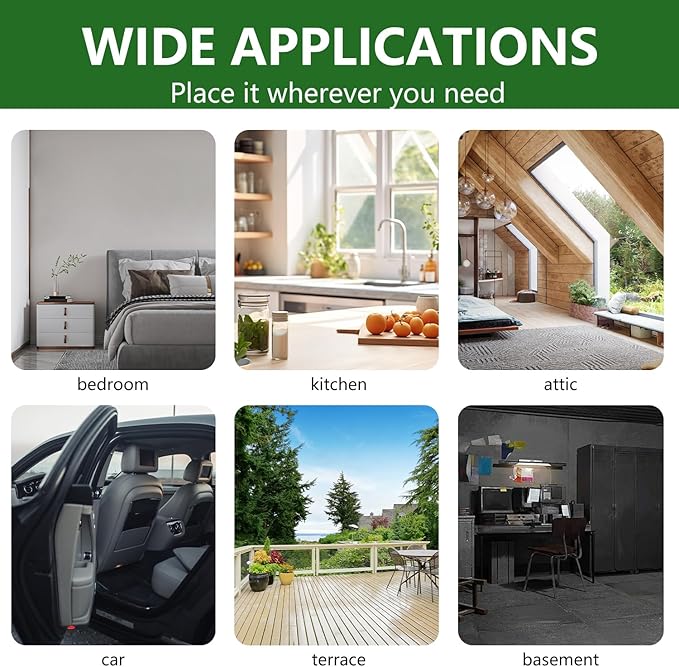 Mosquito Repellent for Patio - Mosquito Repellent Indoor & Outdoor Protection - Mosquito Deterrent for Yard - Mosquito Control for Rooms, Keep Mosquitos Away for Camping - 8 Packs……