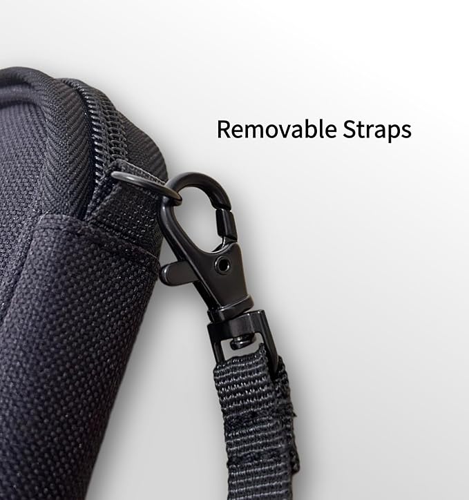 Cord Organizer Travel, Cable Bag, Electronics Organizer Travel Case, Tech Carrying Pouch, Charger Carrying Case, Tech Gifts, Black 11B